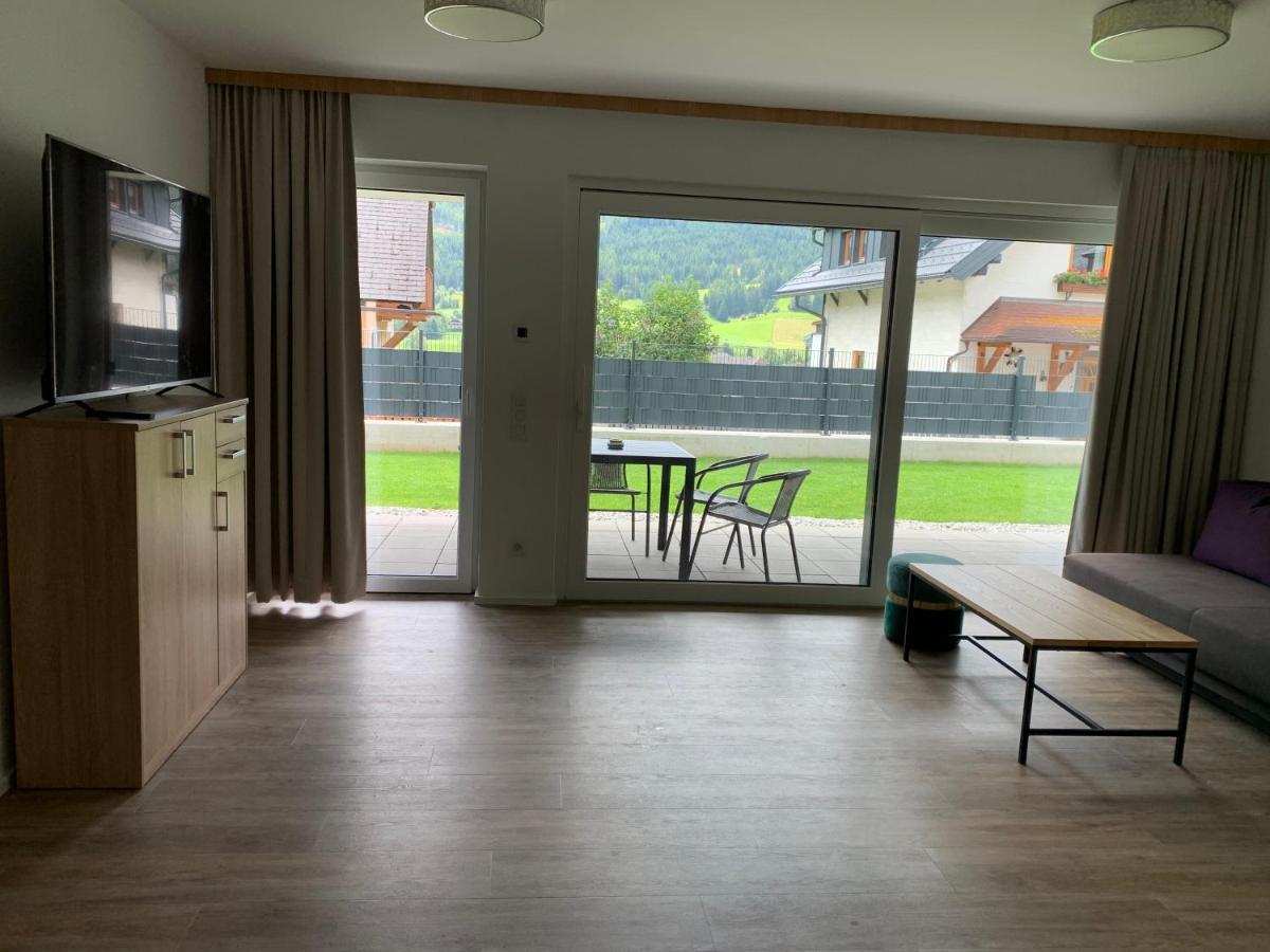 סנט מיכאל אים לונגאו Ferienwohnung Siri Zentrum Mit Garten מראה חיצוני תמונה