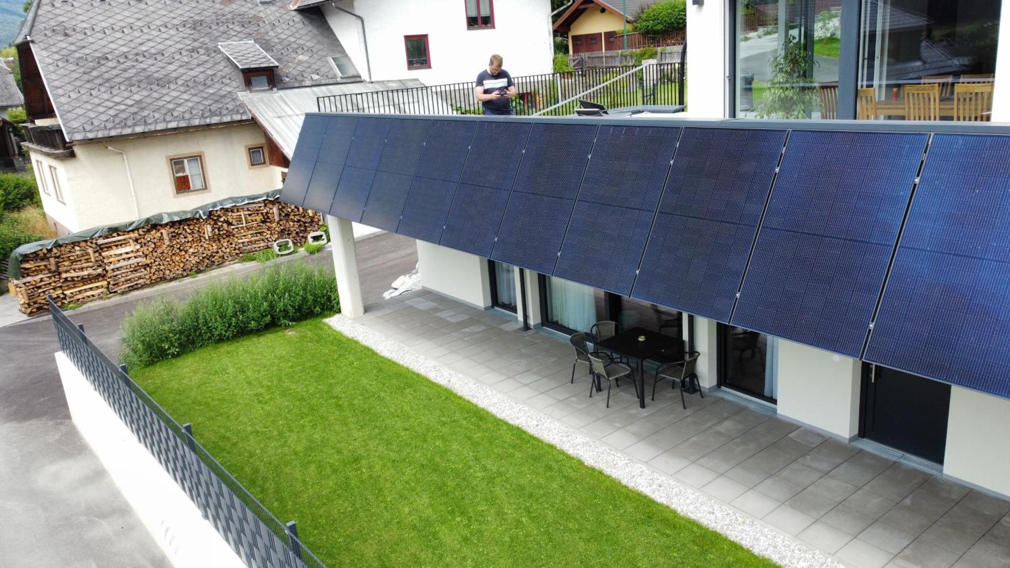 סנט מיכאל אים לונגאו Ferienwohnung Siri Zentrum Mit Garten מראה חיצוני תמונה